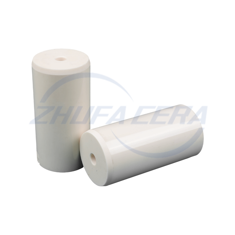 میله سرامیکی آلومینا پخ دار