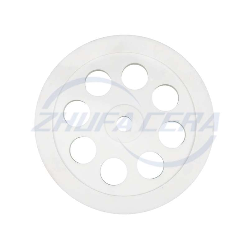 دیسک سوراخ دار سرامیکی آلومینا